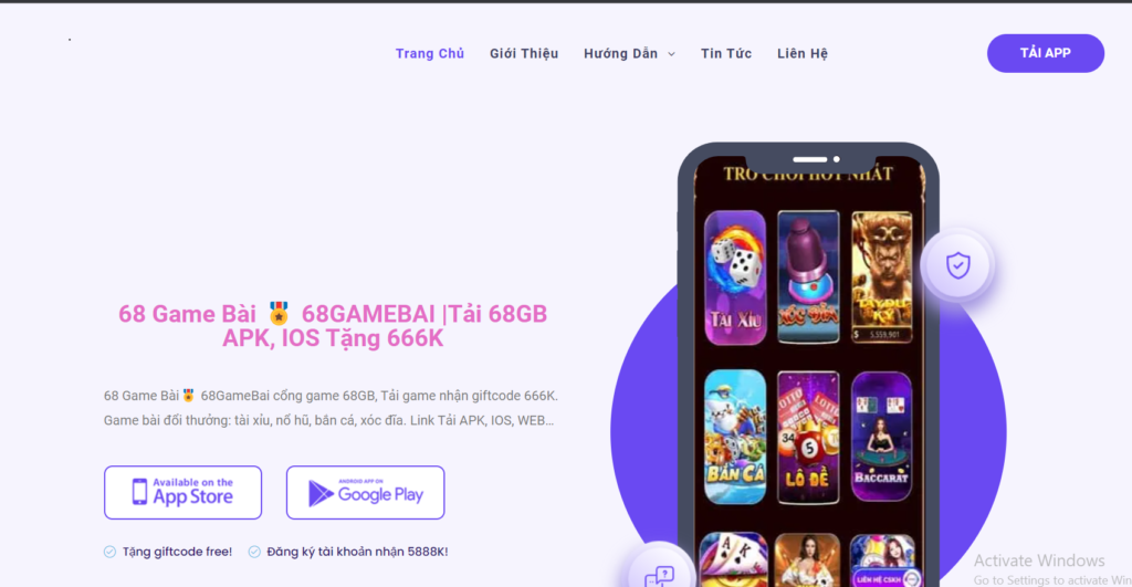 Tải App 68gamebai dễ dàng tương thích với mọi hệ điều hành