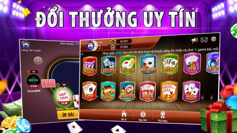 game bai thuong tien mat