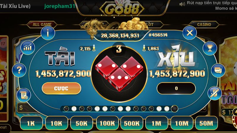 tải game tài xỉu go88