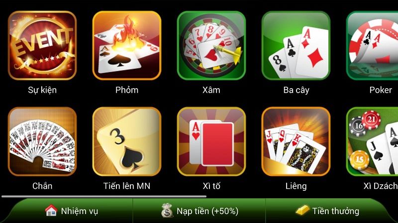 game đánh bài